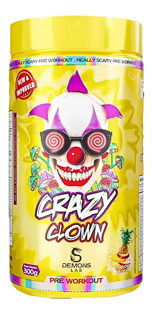 PRÉ-TREINO INSANE CLOWN 350G - DEMONS LAB