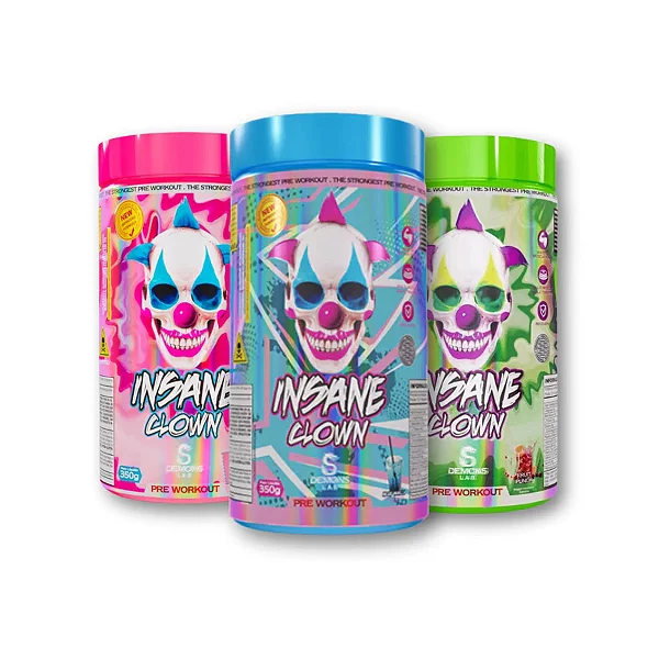 PRÉ-TREINO INSANE CLOWN 350G - DEMONS LAB