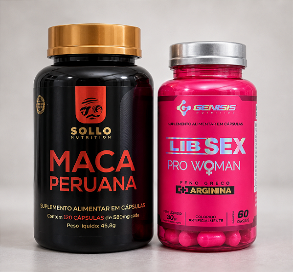 Energia, Vitalidade e Equilíbrio Feminino em um só Kit
