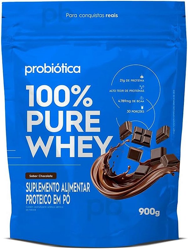 100% Pure Whey Probiótica 900g