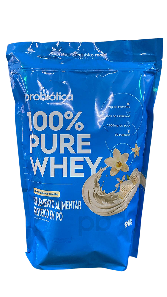 100% Pure Whey Probiótica 900g