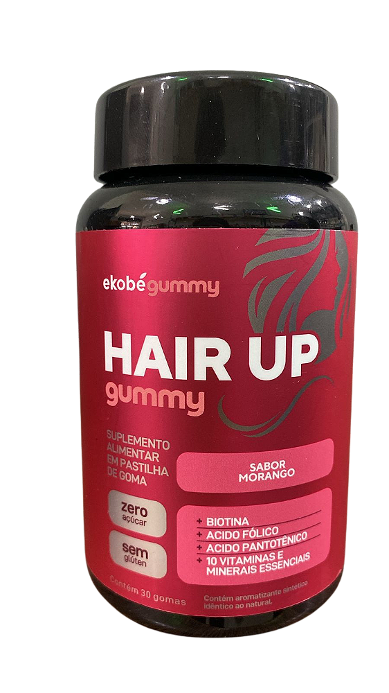 Hair Up Gummy – Ekobé | Crescimento Capilar com Biotina