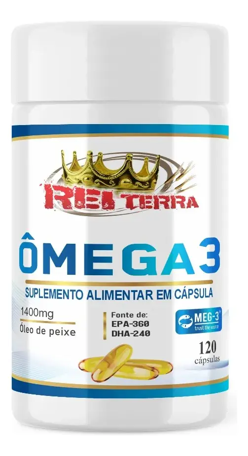 Ômega 3 Rei Terra 60 cápsulas