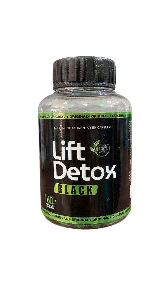 Lift Detox Black – 60 Cápsulas