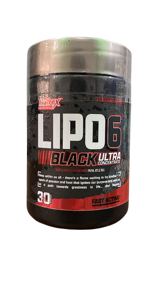 Lipo 6 Black Ultra Concentrate – Nutrex (30 cápsulas)