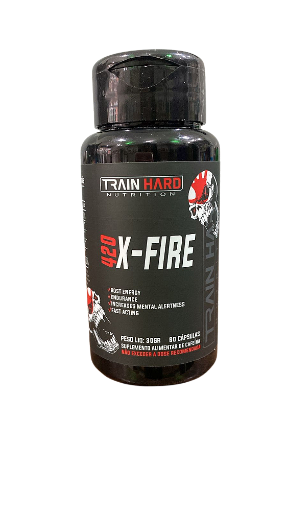 X-Fire 420 – Train Hard Nutrition (60 cápsulas)
