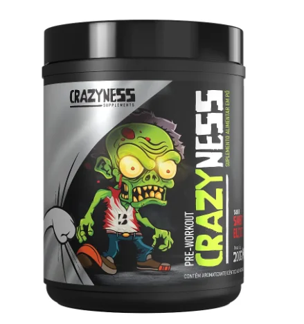 PRÉ-TREINO CRAZYNESS 200G