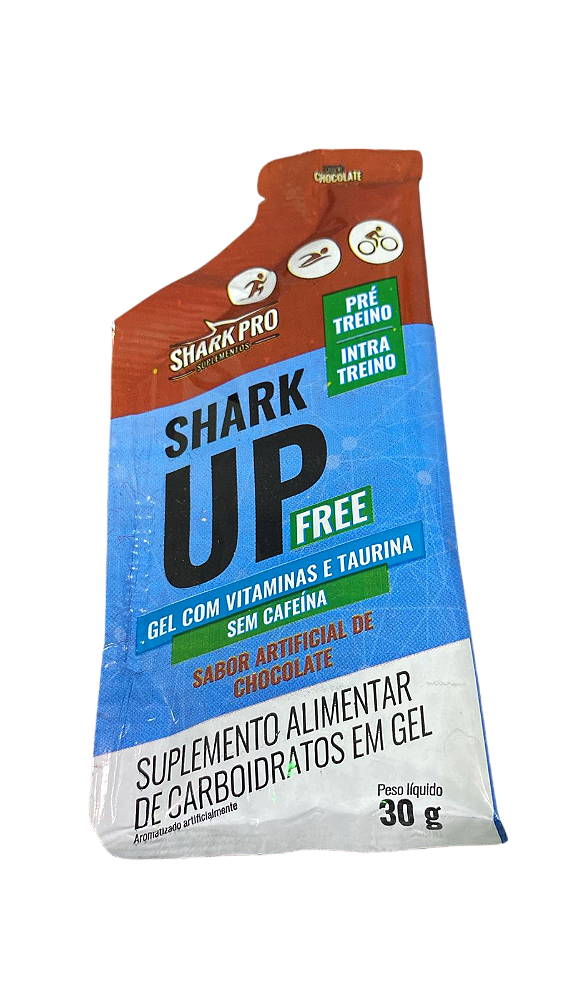 Shark Up Black Gel - 1 Sachê 30g Chocolate