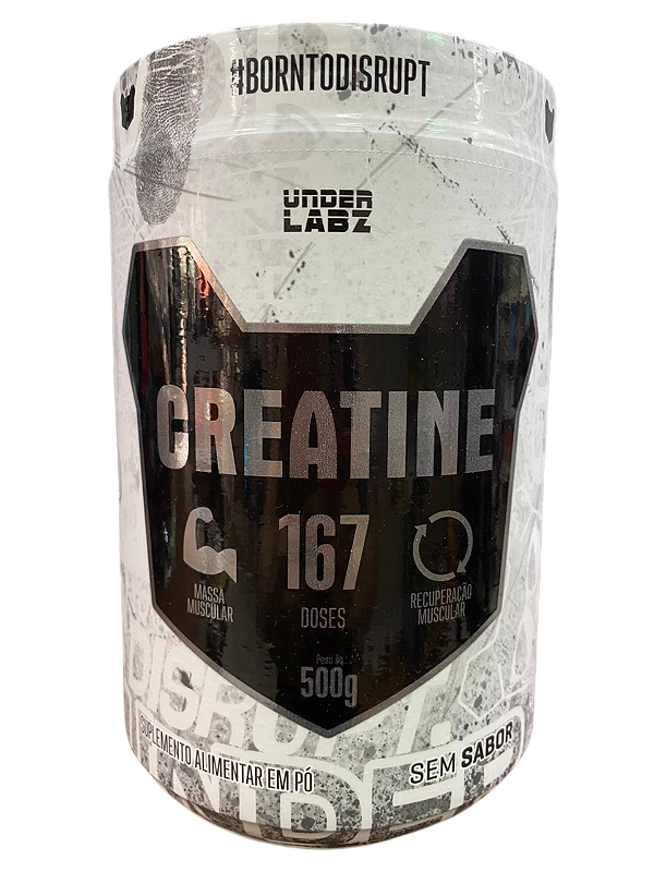 Creatina Monohidratada 100% Pura Under Labz Creatine 500g