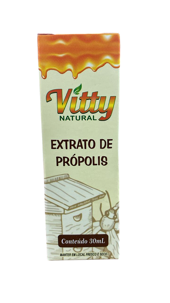 Extrato Concentrado De Própolis Verde 30ml Natural