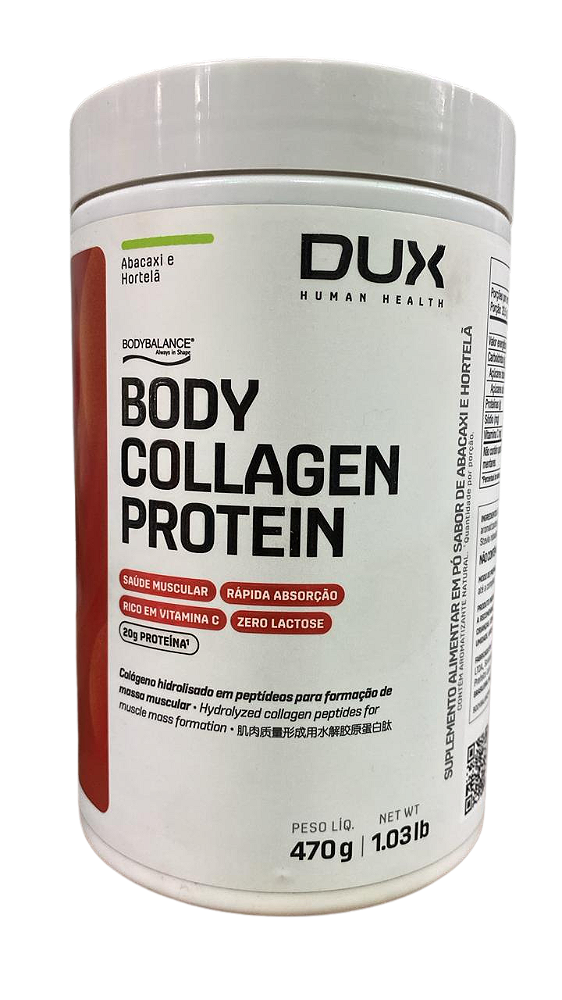 Body Collagen Protein Pote 470g Dux Nutrition