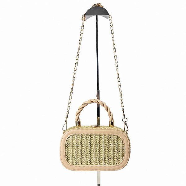 Bolsa Clutch Bege para Festas