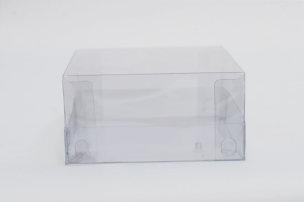 Caixa em PET Transparente Tampa e Fundo Separados 12X12X6/3 – Kit Com 500 Unidades - Pedidos acima de 1.000 unidades possuem condições comerciais especiais. Consulte nossa equipe.