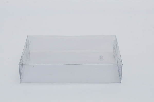 Caixa em PET Transparente Tampa e Fundo Separados 20X14X4 – Kit Com 500 Unidades - Pedidos acima de 1.000 unidades possuem condições comerciais especiais. Consulte nossa equipe.