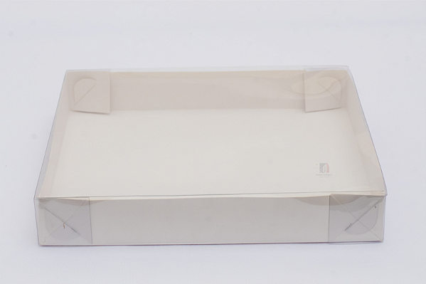 Caixa Com Tampa Pet e Fundo Cartão Triplex 26X23X4 - Kit Com 500 Unidades - Pedidos acima de 1.000 unidades possuem condições comerciais especiais. Consulte nossa equipe.