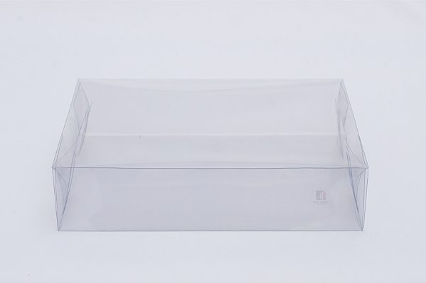 Caixa em PET Transparente Tampa e Fundo Separados 26X18X6 – Kit Com 500 Unidades - Pedidos acima de 1.000 unidades possuem condições comerciais especiais. Consulte nossa equipe.