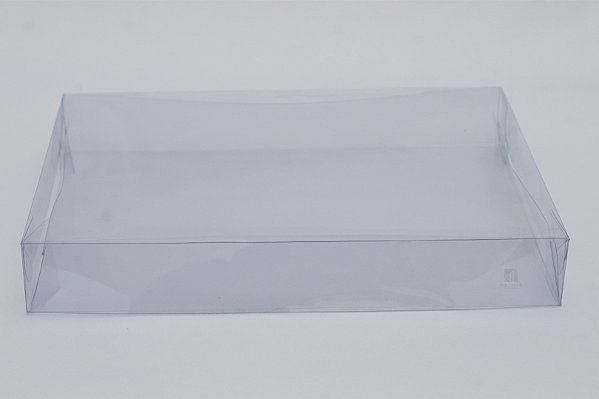 Caixa em PET Transparente Tampa e Fundo Separados 35X25X5 – Pacote com 500 Unidades