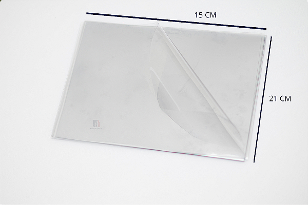 Chapa Para Visor Em PT 0,20MM Transparente 15x21 CM - Kit Com 500 Unidades - Pedidos acima de 1.000 unidades possuem condições comerciais especiais. Consulte nossa equipe.