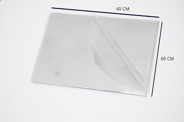 Chapa Para Visor Em PT 0,20MM Transparente 40x60 CM - Kit Com 500 Unidades - Pedidos acima de 1.000 unidades possuem condições comerciais especiais. Consulte nossa equipe.