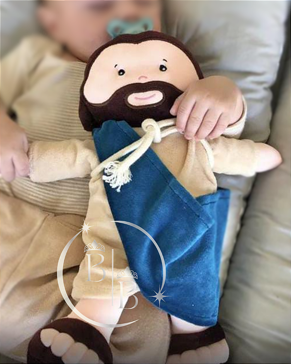 PELÚCIA JESUSINHO - BONECO DE JESUS