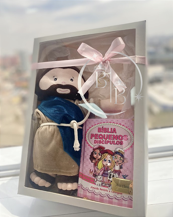 Kit Bíblia Pequenos Discípulos com Jesusinho