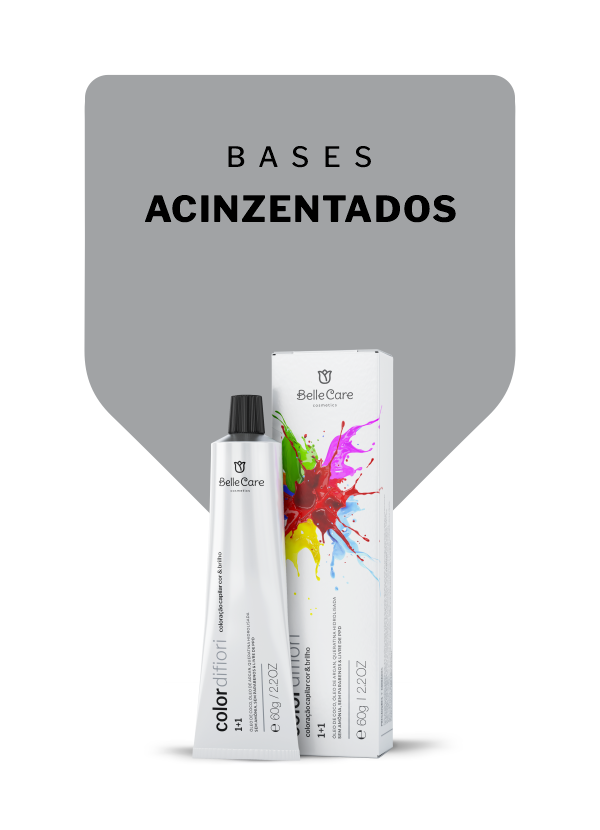 COLORAÇÃO CREME COLOR DI FIORI - BASES ACINZENTADOS