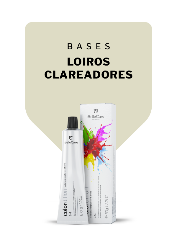 COLORAÇÃO CREME COLOR DI FIORI - BASES LOIROS + CLAREADORES