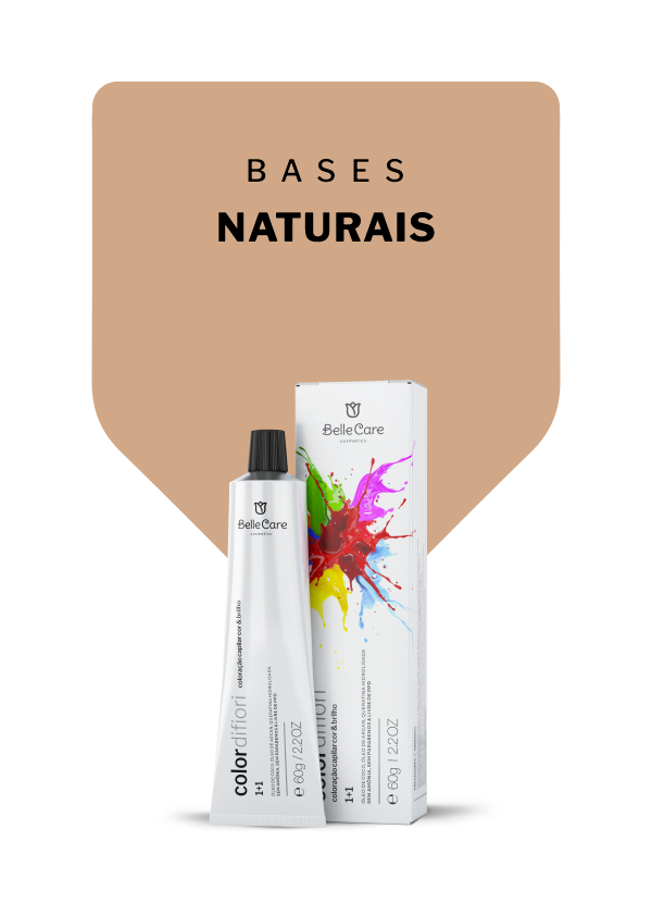 COLORAÇÃO CREME COLOR DI FIORI - BASES NATURAIS