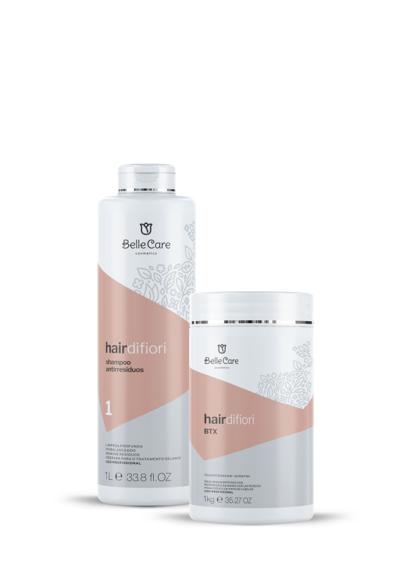 KIT PROFISSIONAL SHAMPOO 1L + BTX 1KG HAIR DI FIORI