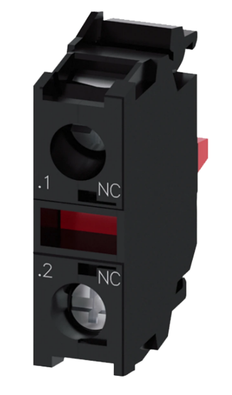 Bloco De Contato 1NF para Botões 3SU1 SIRIUS ACT - 3SU1400-1AA10-1CA0 - Siemens