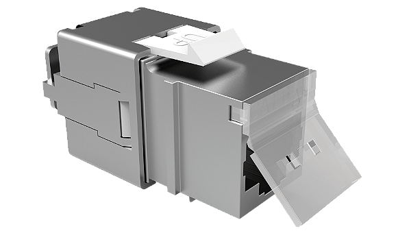 Conector Femea Blindado CAT.5E - 35060500 - Furukawa