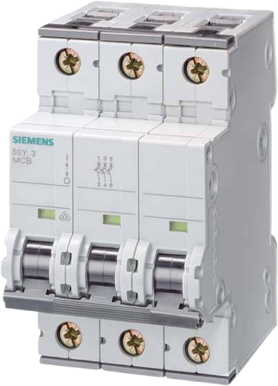 Disjuntor 3 Polos C 10A - 5SY4310-7 - Siemens
