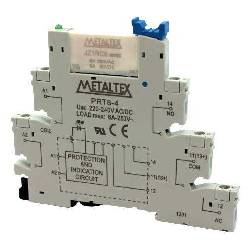 Interface Relé 1 Reversível 110V - PRZ-1R-110 - Metaltex