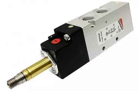 Valvula 5/2 Vias G1/4 Simples  Solenoide  Retono - 354-015-02 - 20-5354-6200 - Camozzi