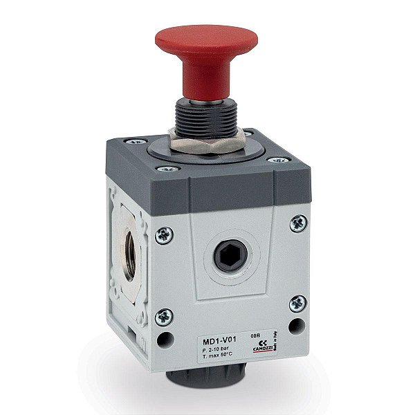 Válvula de Isolação - MANUAL - MD1-V01 - Série MD - 40-8100-5A01 - Camozzi