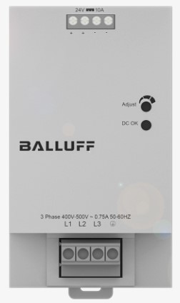 Fonte de alimentação em trilho DIN -  BAE0116 - BAE PS-XA-3Y-24-100-021 - Balluff