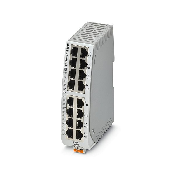 Industrial Ethernet Switch - FL SWITCH 1016N - 1085255 - Phoenix Contact