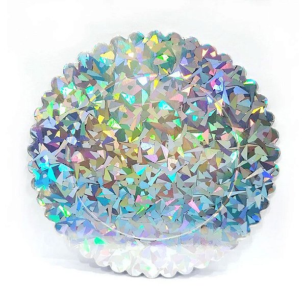 Cake Board 18 Cm Mosaico Holografico