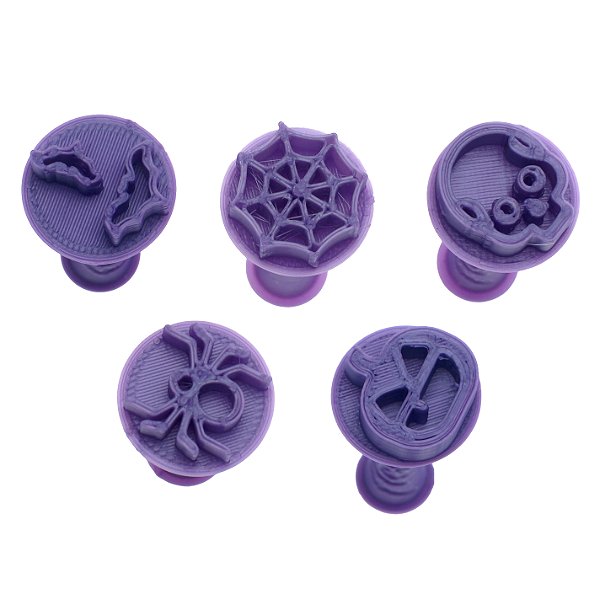 Carimbo 5014 - Marcador Brigadeiro - Halloween - Flexarte