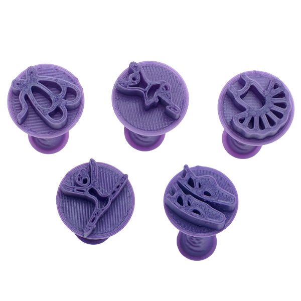 Carimbo 5025 - Marcador Brigadeiro - Bailarina - Flexarte