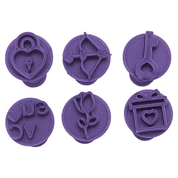 Carimbo 5066 - Marcador Brigadeiro - Dia dos Namorados