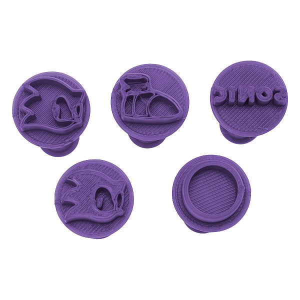 Carimbo 5081 - Marcador Brigadeiro Ouriço Olímpico  Flexarte