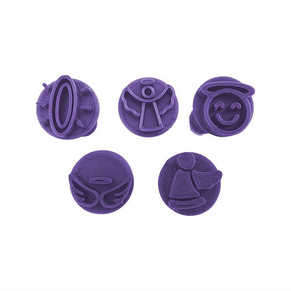 Carimbo 5087 - Marcador Brigadeiro - Anjinhos - Flexarte