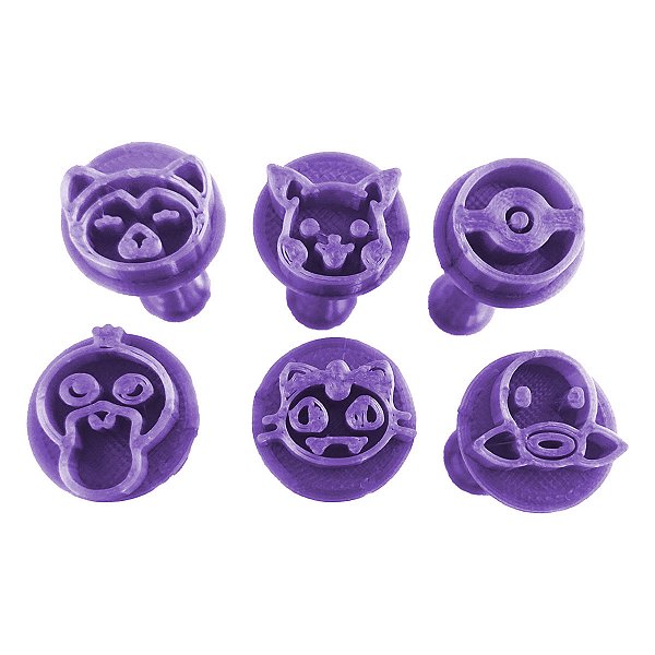 Carimbo 5097 - Marcador Brigadeiro - Pokemon - Flexarte