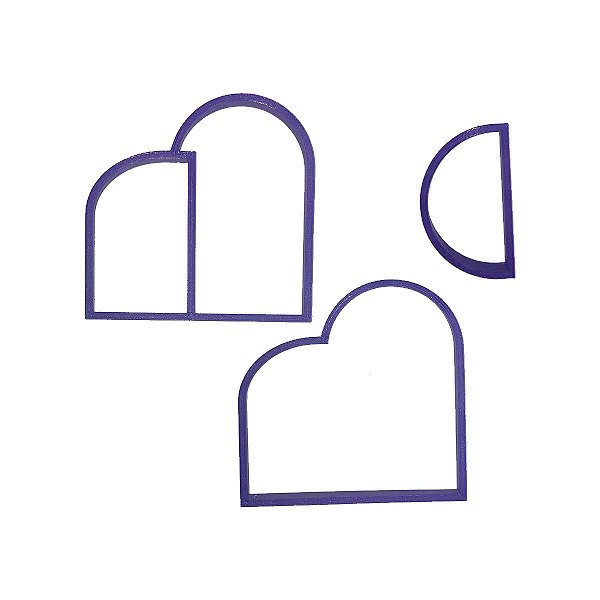 Cortador - Portal 1 - Kit 3 pçs - Infinitart3D (P0001)