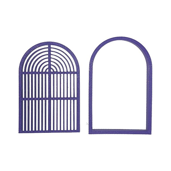 Cortador P0002 - Carimbo Arco Íris - Infinit art 3D Flexarte