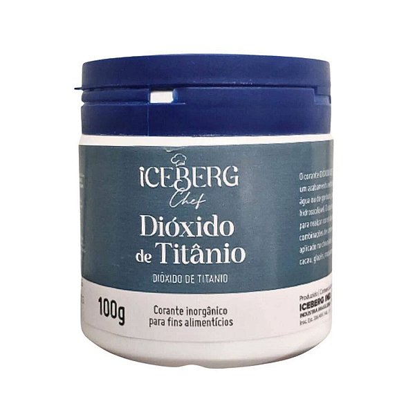 Dióxido de Titânio 100g - Iceberg - Flexarte
