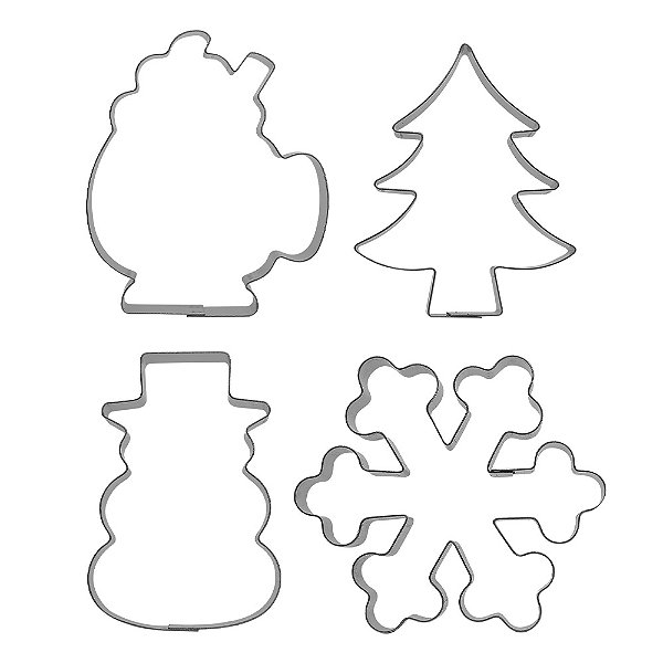 Kit Cortador de Natal 11 M - 600 - 4unid - RR Cort - Flexarte