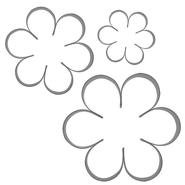 Kit Cortador Flores Rosa Fácil