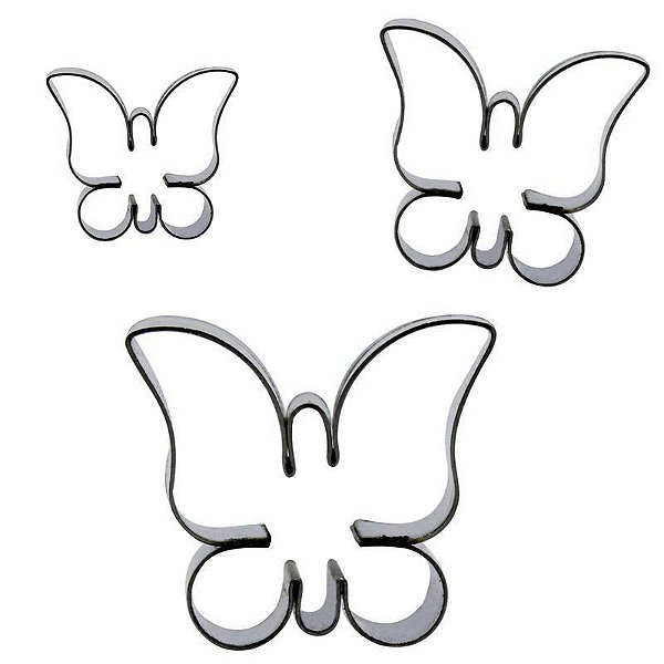 Kit Cortador Mini Borboletas